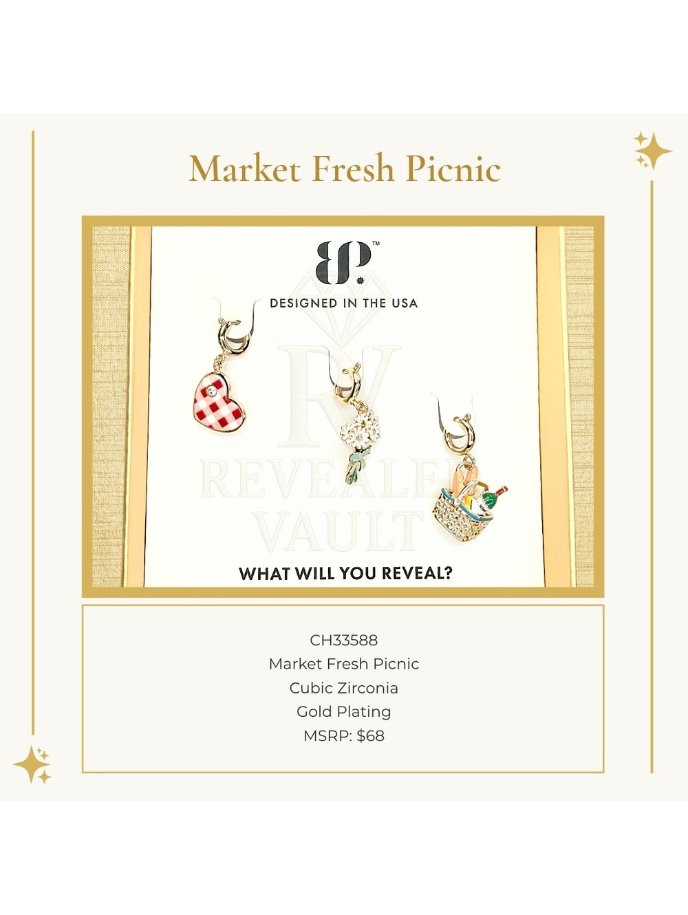 Market Fresh Picnic - Gem Society Charms Summer 2026